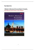 TEST BANK For Modern Advanced Accounting In Canada&comma; 10th Edition By Darrell Herauf&comma; Chima Mbagwu&comma;&vert; All Chapters 1 - 12 Included&comma; Elaborated Answers A&plus;