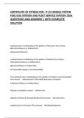 CERTIFICATE OF FITNESS FOR &colon; P-15 HANDLE MOTOR FUEL-GAS STATION AND FLEET SERVICE STATION 2026 QUESTIONS AND ANSWERS &vert; WITH COMPLETE SOLUTION