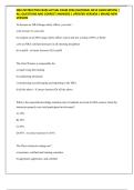 NRA INSTRUCTOR EXAM ACTUAL EXAM 2026 &lpar;NATIONAL RIFLE ASSOCIATION&rpar; &vert; ALL QUESTIONS AND CORRECT ANSWERS &vert; UPDATED VERSION &vert; BRAND NEW VERSION