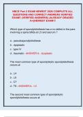 NBCE Part 2 EXAM NEWEST 2026 COMPLETE ALL  QUESTIONS AND CORRECT ANSWERS VERIFIED  EXAM&excl;&excl; &lpar;VERIFIED ANSWERS&rpar; &vert;ALREADY GRADED  A&plus;&vert;&vert;NEWEST EXAM&excl;&excl;&excl; 