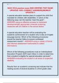 NACC ECA practice exam 2026 VERIFIED TEST BANK  UPDATED 100&percnt; CORRECT ANSWERS&vert;&vert;NEWEST  UPDATE&excl;&excl;&excl;&excl; 