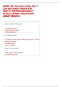 MGMT 254 Final Exam Purdue Exam 1  2026-2027NEWEST VERSION WITH  COMPLETE QUESTIONS AND CORRECT  DETAILED ANSWERS VERIFIED 100&percnt;  ALREADY GRADED A&plus; 
