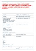 DECA State test bank exam 2026-2027NEWEST  VERSION WITH COMPLETE QUESTIONS AND CORRECT  DETAILED ANSWERS VERIFIED 100&percnt; ALREADY  GRADED A&plus;