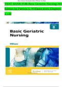 Test Bank for Basic Geriatric Nursing&comma; 8th Edition by Patricia Williams &lpar;NCLEX-Style Questions & Answers&rpar;