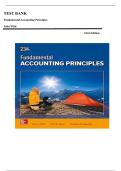TEST BANK&lowbar;&lowbar;Fundamental Accounting Principles 23rd Edition by John Wild &comma; ISBN&colon; 9781259536359 &vert;All Chapters Included&vert; Guide A&plus;