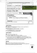 AS-Level EDEXCEL 2025 Chemistry PAPER 1