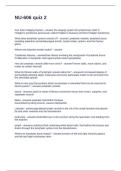 NU-606 quiz 2&period; Questions and Answers 100&percnt; Solved