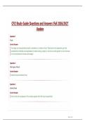  CFCI Study Guide Questions and Answers &vert;Fall 2026&sol;2027  Update
