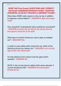 NEIEP 500 Final Exam&vert;&vert; QUESTIONS AND CORRECT  DETAILED ANSWERS&vert;&vert;VERIFIED EXAM&excl;&excl;&excl; &lpar;VERIFIED  ANSWERS&rpar; &vert;ALREADY GRADED A&plus;&vert;&vert;NEWEST EXAM&excl;&excl;&excl;