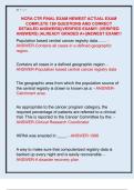 NCRA CTR FINAL EXAM NEWEST ACTUAL EXAM  COMPLETE 180 QUESTIONS AND CORRECT  DETAILED ANSWERS&vert;&vert;VERIFIED EXAM&excl;&excl;&excl; &lpar;VERIFIED  ANSWERS&rpar; &vert;ALREADY GRADED A&plus;&vert;&vert;NEWEST EXAM&excl;&excl;&excl; 