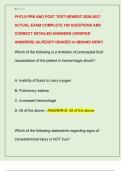 PHTLS PRE AND POST TEST NEWEST 2026-2027  ACTUAL EXAM COMPLETE 160 QUESTIONS AND  CORRECT DETAILED ANSWERS &lpar;VERIFIED  ANSWERS&rpar; &vert;ALREADY GRADED A&plus;&vert;BRAND NEW&excl;&excl;