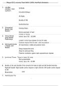 Mayo ECG course Test With 100&percnt; Verified Answers 