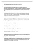 BUAL 2650 EXAM 1 HW Questions With 100&percnt; Correct Answers