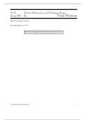 CS 70 Discrete Mathematics and Probability Theory&colon; Final Exam 2025&sol;26 Solutions -University of California&comma; Berkeley&period;