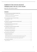Samenvatting -  SOCIOLOGISCHE VERBEELDING VOOR DE 21STE EEUW &lpar;K001272&rpar;