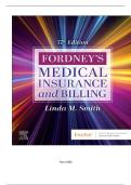 TEST BANK FOR Fordney's Medical Insurance and Billing 17th Edition by Linda M&period; Smith ISBN&colon; 978-0443108785 COMPLETE GUIDE ALL CHAPTERS COVERED 100&percnt; VERIFIED A&plus; GRADE ASSURED&excl;&excl;&excl;&excl;&excl;NEW LATEST UPDATE&excl;&excl;&excl;&excl;&excl;