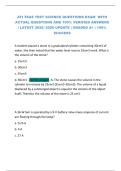 ATI TEAS TEST SCIENCE QUESTIONS EXAM  WITH  ACTUAL QUESTIONS AND 100&percnt; VERIFIED ANSWERS  &vert; LATEST 2025&sol; 2026 UPDATE &vert; GRADED A&plus; &vert; 100&percnt;  SUCCESS