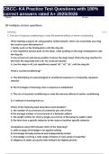 CBCC- KA Practice Test Questions with 100&percnt; correct answers rated A&plus; 2025&sol;2026