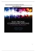 Electronic Communications A System Approach 1st Edition Jeffrey     Beasley Test Bank &lpar;CH 1&mdash;16&rpar;