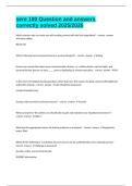 sere 100 Question and answers correctly solved 2025&sol;2026