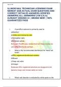 ILLINOIS NAIL TECHNICIAN LICENSING EXAM  NEWEST 2026 ACTUAL EXAM QUESTIONS AND  CORRECT DETAILED ANSWERS &lpar;VERIFIED  ANSWERS&rpar; ALL ANSWERED &lbrace;100 Q & A&rcub;  ALREADY GRADED A&plus; &vert; BRAND NEW&excl; &vert; 100&percnt;  GUARANTEED PASS