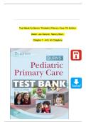 TEST BANK For Burns&rsquo; Pediatric Primary Care&comma; 7th Edition&comma; By Dawn Garzon Maaks&comma; Nancy Starr&comma; All Chapters 1 - 46&comma; Complete Newest Version