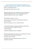 CRA 100 &lpar;LATEST UPDATE&rpar; REAL QUESTIONS AND   VERIFIED ANSWERS &vert; 100&percnt; CORRECT &vert; ALREADY GRADED