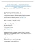 CRA EXAM PRACTICE &lpar;LATEST UPDATE&rpar; REAL  QUESTIONS AND VERIFIED ANSWERS &vert;100&percnt; CORRECT &vert;  ALREADY GRADED 