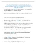 CRA EXAM PREP SPRING &lpar;LATEST UPDATE&rpar; REAL  QUESTIONS AND VERIFIED ANSWERS &vert;100&percnt; CORRECT &vert;  ALREADY GRADED