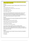ECO 211 MIDTERM EXAM COMPLETE ACTUAL EXAM QUESTIONS AND CORRECT ANSWERS&comma; GRADE A GUARANTEED