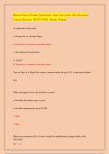 Basset Final Exam Questions And Answers All Checked Latest Review 2025&sol;&sol;2026&period; Study Guide