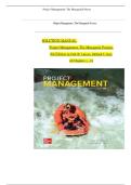 Full Solution Manual &ndash; Project Management&colon; The Managerial Process &lpar;8th Edition&comma; Erik W&period; Larson & Clifford F&period; Gray&rpar; &vert; Latest 2025 Update