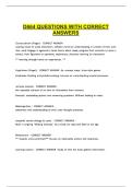 D664 QUESTIONS WITH CORRECT ANSWERS