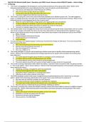 NUR 253-256 Mental Health Exam 1 Questions and 100&percnt; Correct Answers Latest 2026&sol;27 Update &ndash; Galen College Of Nursing