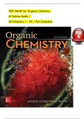 TEST BANK for Organic Chemistry   6th Edition Smith &sol;   All Chapters 1 - 29 &sol; Full Complete