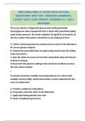 MED SURG HESI V1 EXAM WITH ACTUAL  QUESTIONS AND 100&percnt; VERIFIED ANSWERS &vert;  LATEST 2025&sol; 2026 UPDATE &vert; GRADED A&plus; &vert; 100&percnt;  SUCCESS 