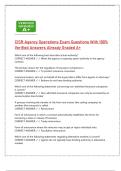 CISR Agency Operations Exam Questions With 100&percnt;  Verified Answers Already Graded A&plus; &vert; Latest 2025&sol;2026 Edition