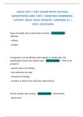 NACE CIP 1 CBT EXAM WITH ACTUAL  QUESTIONS AND 100&percnt; VERIFIED ANSWERS &vert;  LATEST 2025&sol; 2026 UPDATE &vert; GRADED A&plus; &vert;  100&percnt; SUCCESS