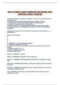 FW 471 EXAM 2 WITH COMPLETE SOLUTIONS 100&percnt; VERIFIED LATEST UPDATE&excl;&excl;