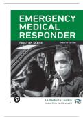 TEST BANK FOR Emergency Medical Responder&colon; First on Scene 12th Edition by Chris Le Baudour&comma; Kaitlyn Laur&eacute;lle&comma; Keith Wesley ISBN&colon; 978-0138100407 COMPLETE GUIDE ALL CHAPTERS COVERED 100&percnt; VERIFIED A&plus; GRADE ASSURED&excl;&excl;&excl;&excl;&excl;NEW LATEST UPDATE&excl;&excl;&excl;&excl;&excl;