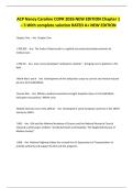ACP Nancy Caroline COPR 2026 NEW EDITION Chapter 1 &ndash; 5 With complete solution RATED A&plus; NEW EDITION 