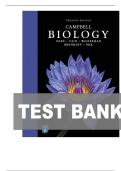 TEST BANK FOR Campbell Biology 12th Edition by Urry ISBN&colon; 978-0135188743 COMPLETE GUIDE ALL CHAPTERS COVERED 100&percnt; VERIFIED A&plus; GRADE ASSURED&excl;&excl;&excl;&excl;&excl;NEW LATEST UPDATE &excl;&excl;&excl;&excl;&excl;&excl;GUARANTEED PASS&excl;&excl;&excl;&excl;&excl;