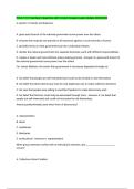 POLS 1101 Final Exam Questions with Correct Answers Latest Update 2025&sol;2026