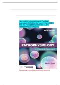 Test Bank For Pathophysiology&colon; A Practical Approach 5th Edition by Lachel Story&vert;&vert;ISBN NO&colon;10&comma;1284288099&vert;&vert;ISBN NO&colon;13&comma;978-1284288094&vert;&vert;All Chapters&vert;&vert;Complete Guide A&plus;