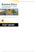Business Ethics&colon; Decision Making for Personal Integrity & Social Responsibility&comma; 4th Edition &mdash; Test Bank &lpar;Hartman&comma; DesJardins&comma; & MacDonald&rpar;