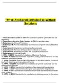 TFM 08- FIRE SPRINKLER RULES TEST WITH ALL SOLUTIONS