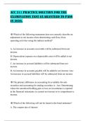ACC 311 PRACTICE SOLUTION FOR THE EXAMINATION TEST GUARANTEED TO PASS IN 2026&period;