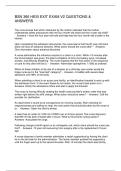 BSN 366 HESI EXIT EXAM V2 QUESTIONS & ANSWERS