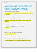 CFI TEST EXAM STUDY GUIDE ACTUAL PREP  QUESTIONS AND WELL REVISED ANSWERS -  LATEST AND COMPLETE UPDATE WITH  VERIFIED SOLUTIONS &ndash; ASSURES PASS