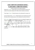 HOW COMPUTER HARDWARE WORKS &ndash; FLASHCARDS- COMPUTER SCIENCE&period; Trusted by students across multiple disciplines&excl;
